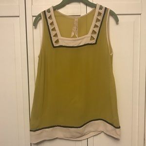 Mystree Semi-Sheer Sleeveless Tank Top